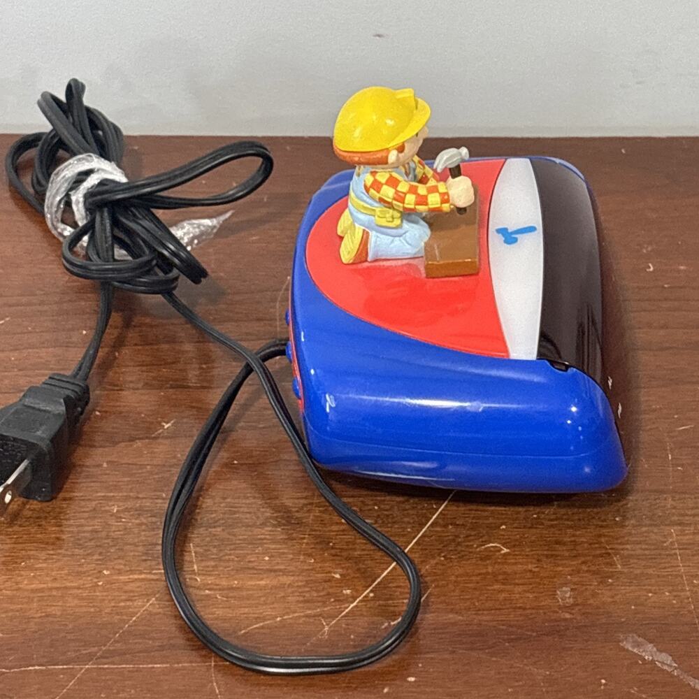 Bob the Builder HIT Entertainment 2004 Alarm Clock Tested WORKS Y2K - Picture 6 of 11